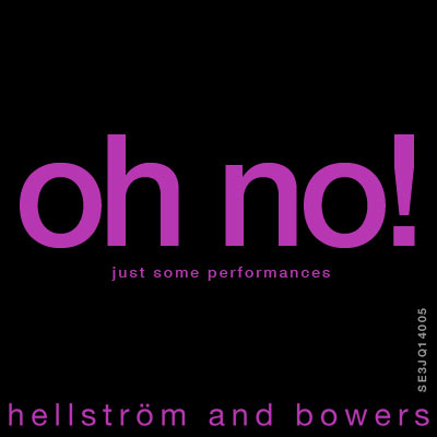 record cover - oh no! | Sten-Olof Hellström and John M Bowers