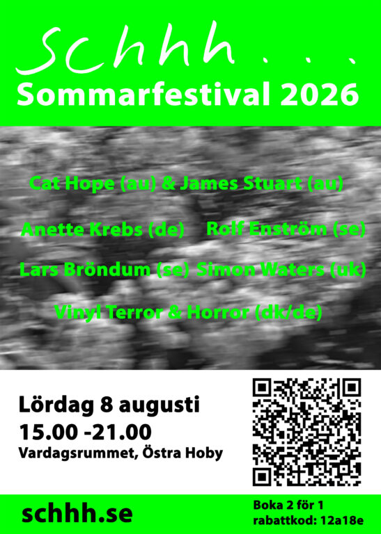 Schhh Sommarfestival 2026